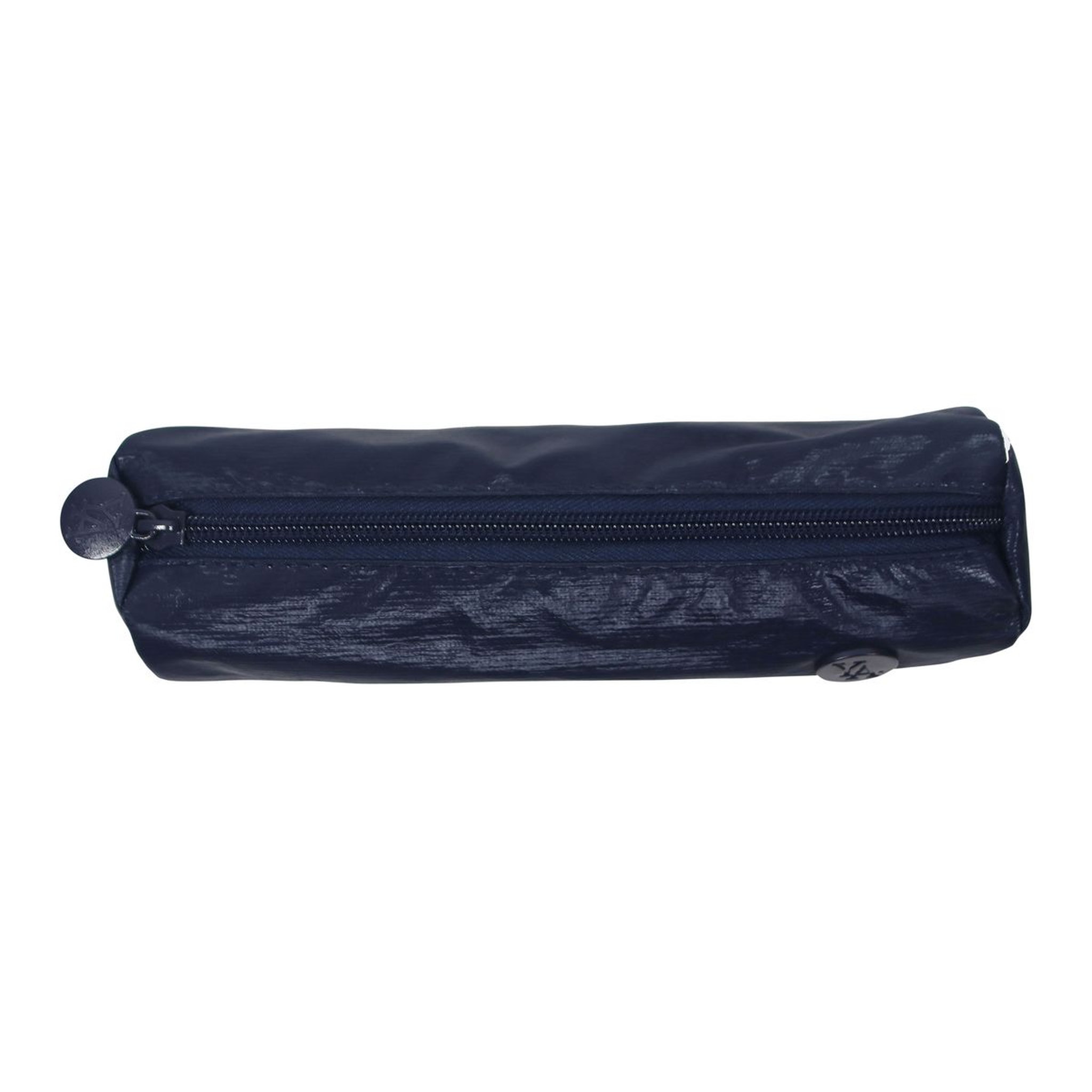 Voir la diapositive 3 : YOUNG'S ATTITUDE Trousse scolaire ronde synthétique bleu marine