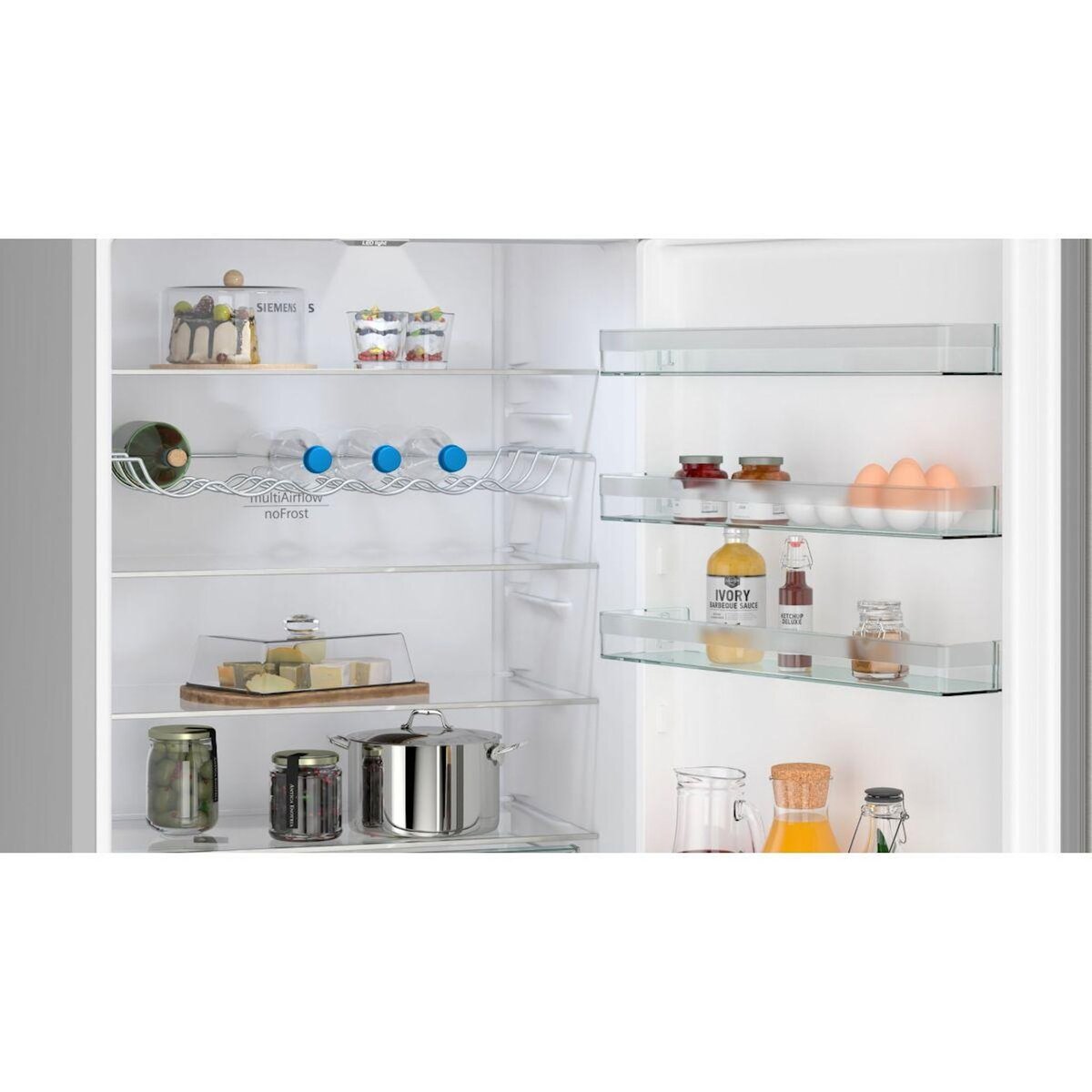 Siemens Réfrigérateur combiné KG49NXIBF iQ300, Tiroirs hyperFresh 0°