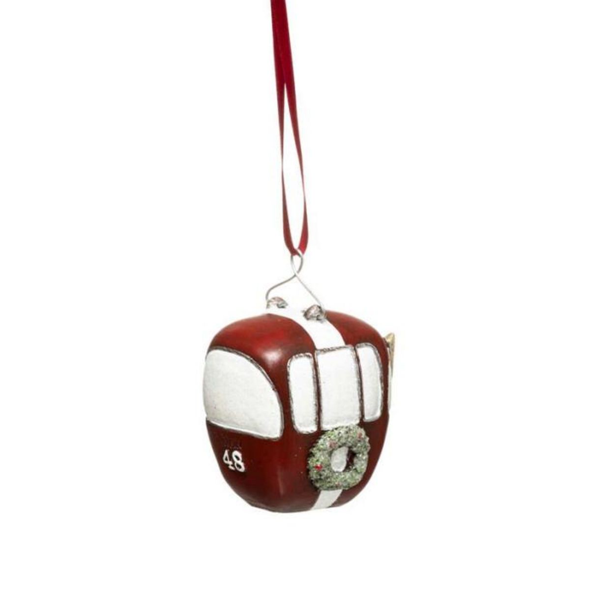 FEERIC LIGHT & CHRISTMAS Sujet de Noël Télécabine  Étoile  7cm Rouge