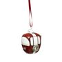 Voir la diapositive 1 : FEERIC LIGHT & CHRISTMAS Sujet de Noël Télécabine  Étoile  7cm Rouge