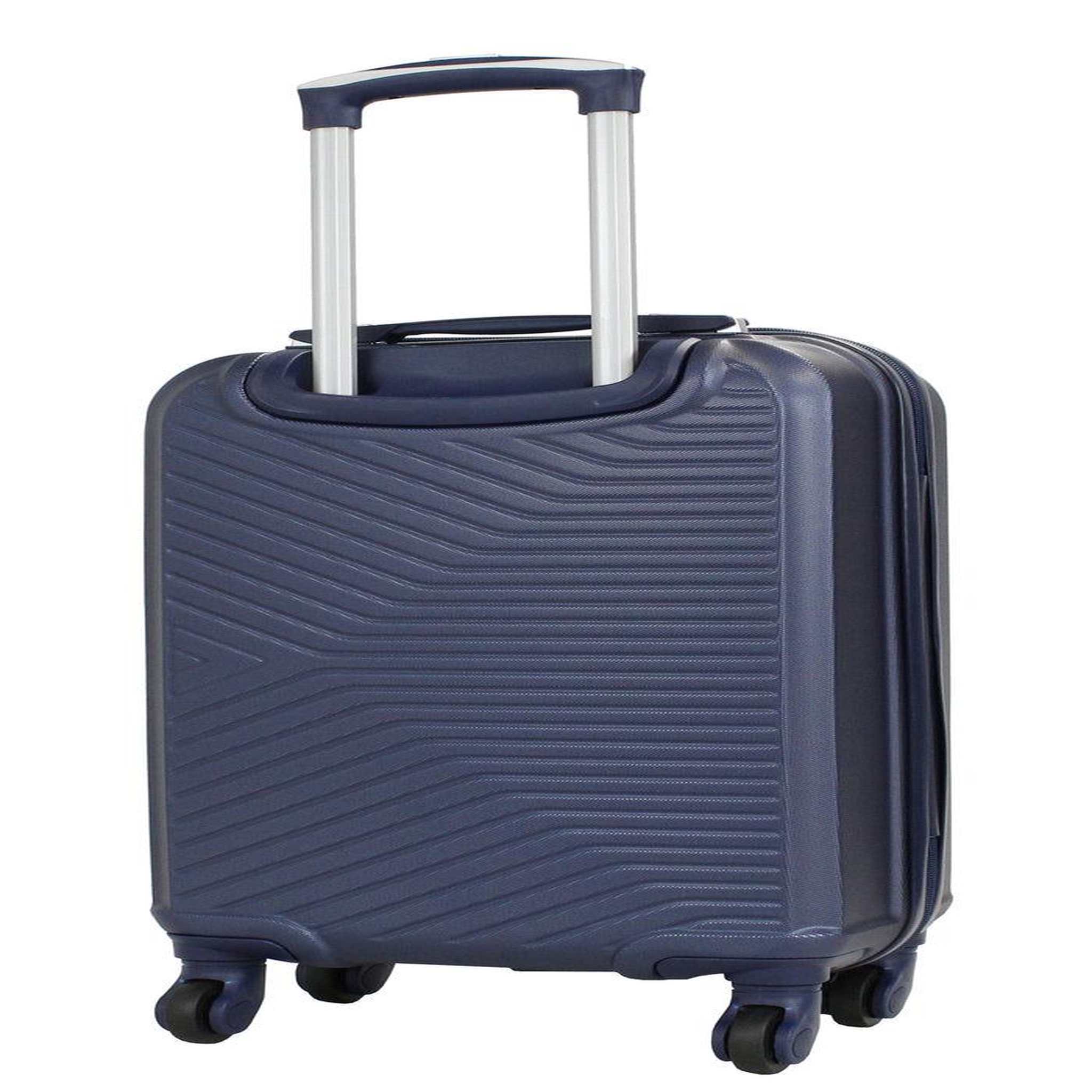 Voir la diapositive 3 : Alistair Valise cabine Alistair - Collection Iron - 4 roues - ABS ultra résistant - Noir
