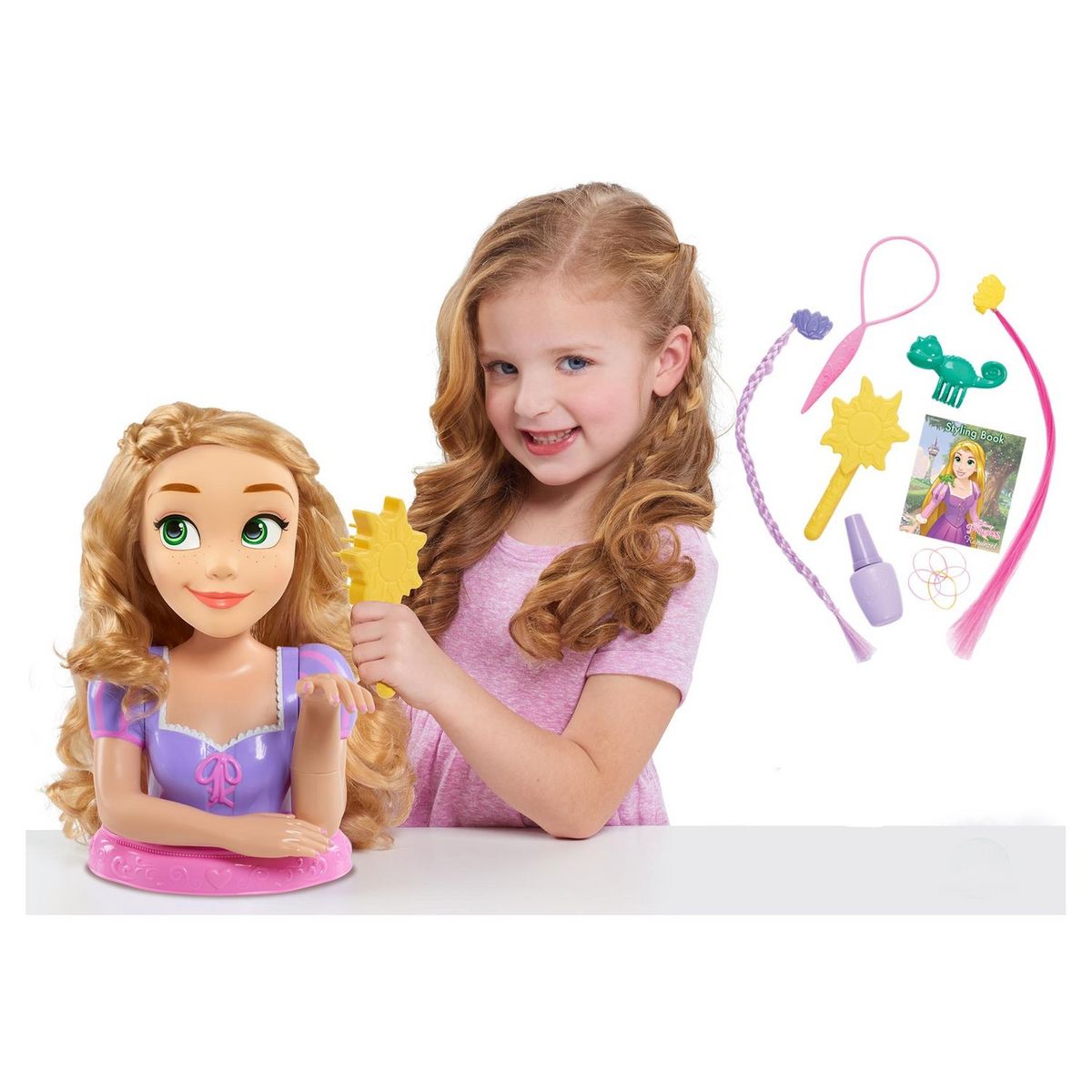 GP TOYS Tête à coiffer deluxe Raiponce Disney Princess