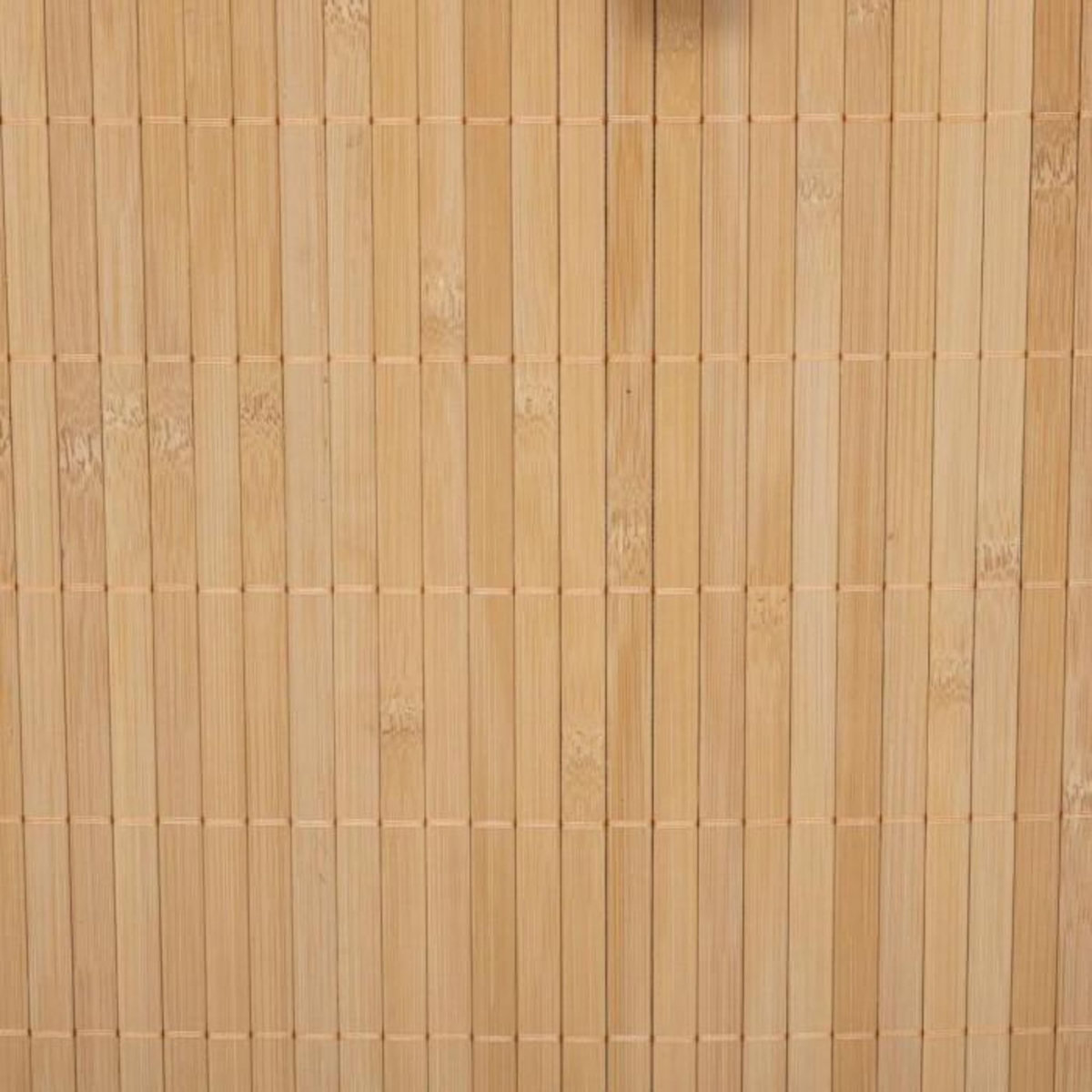 FIVE Panier à Linge Double  Bambou  100L Naturel