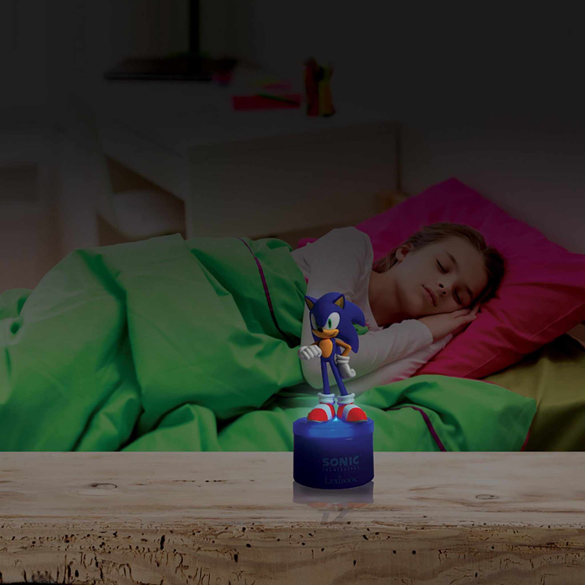 Voir la diapositive 5 : Lexibook Enceinte Bluetooth veilleuse Sonic
