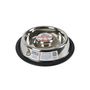 Voir la diapositive 2 : Paris Prix Gamelle Anti-Glouton Chien & Chat  Inox  25cm Argent