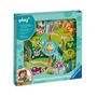 Voir la diapositive 4 : RAVENSBURGER Ravensburger -PLAY + - Labyrinthe magnétique en bois Dans la jungle  - Des 18 mois - version française - 34018