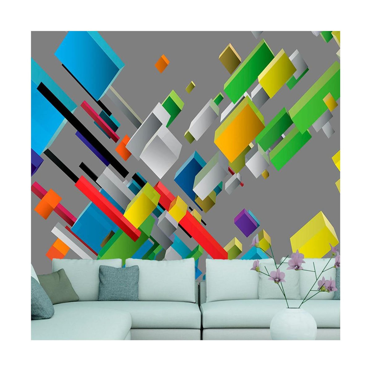 Paris Prix Papier Peint  Color Puzzle