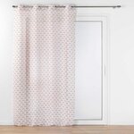Paris Prix Rideau Voilage à Œillets  Lorea  140x240cm Rose