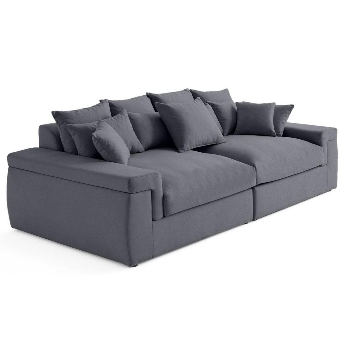 LISA DESIGN Sergio - canapé 4 places - assise profonde - en tissu