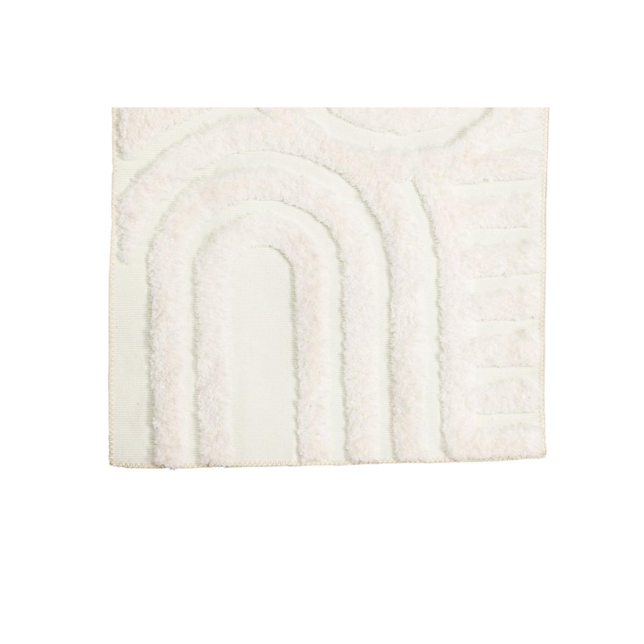 Voir la diapositive 3 : Paris Prix Toile tapis à suspendre  nikita  100cm blanc