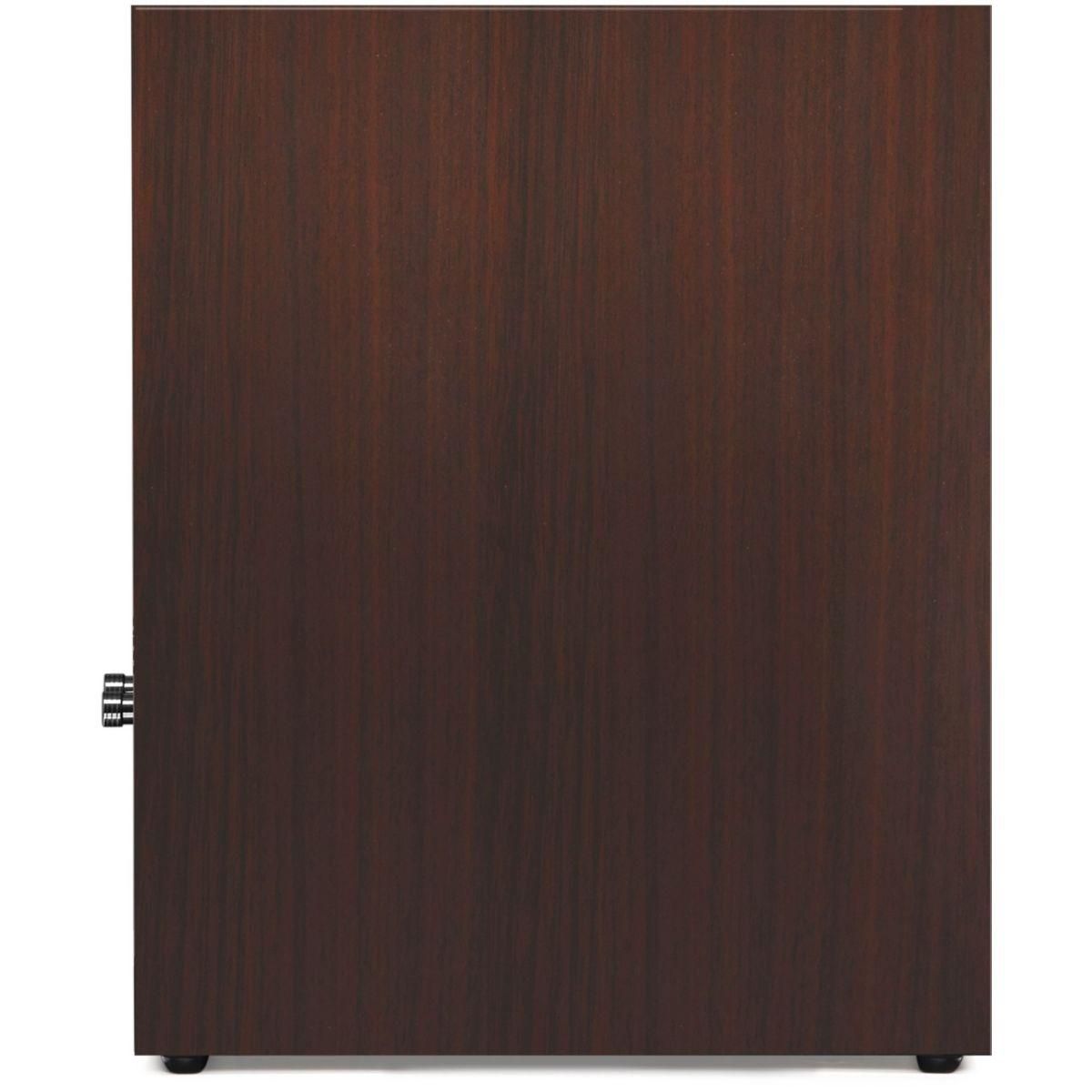 Triangle Enceinte bibliothèque Borea BR03 noyer x2