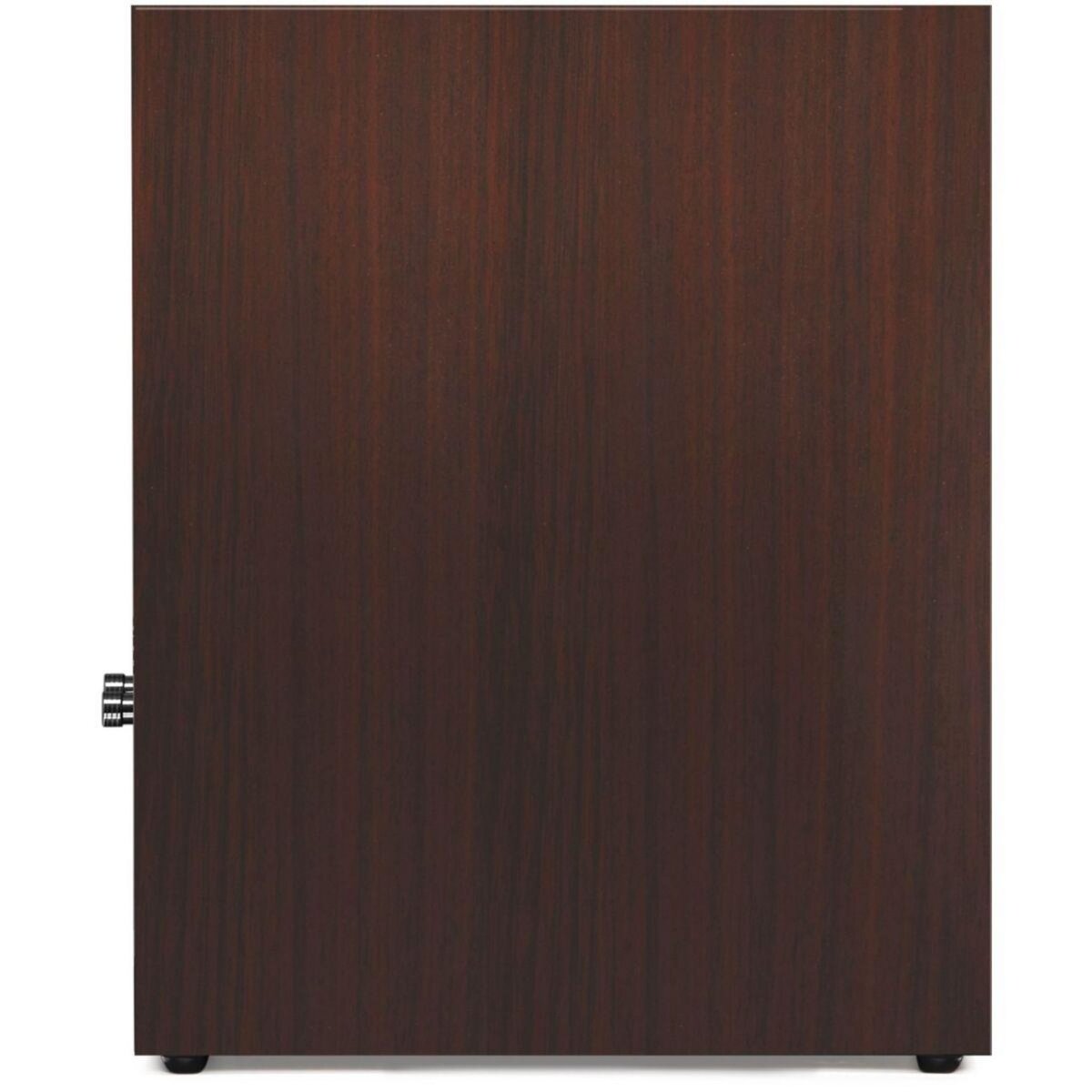 Triangle Enceinte bibliothèque Borea BR03 noyer x2