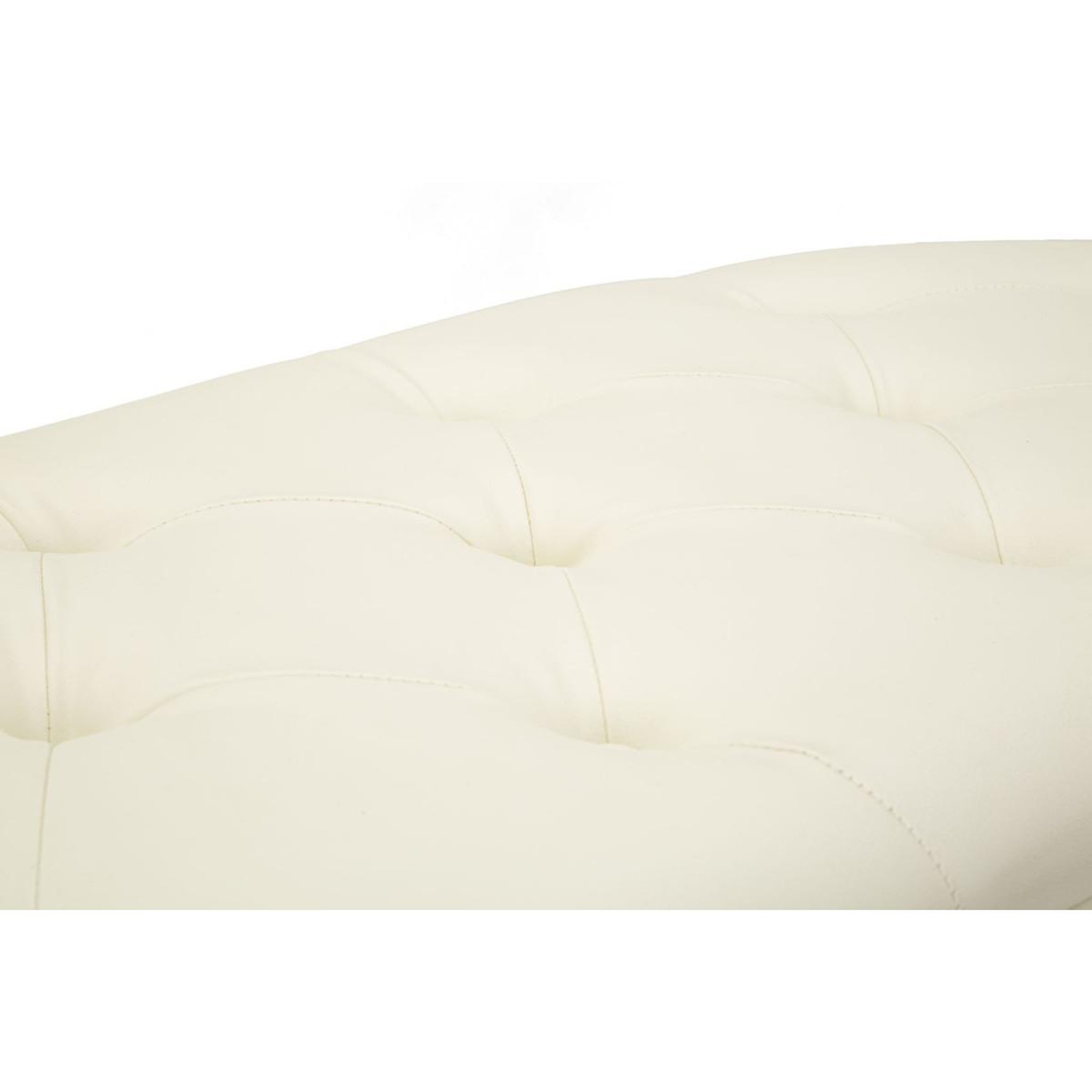 Voir la diapositive 6 : Paris Prix Banc avec 2 tiroirs  sharon  120cm blanc & or