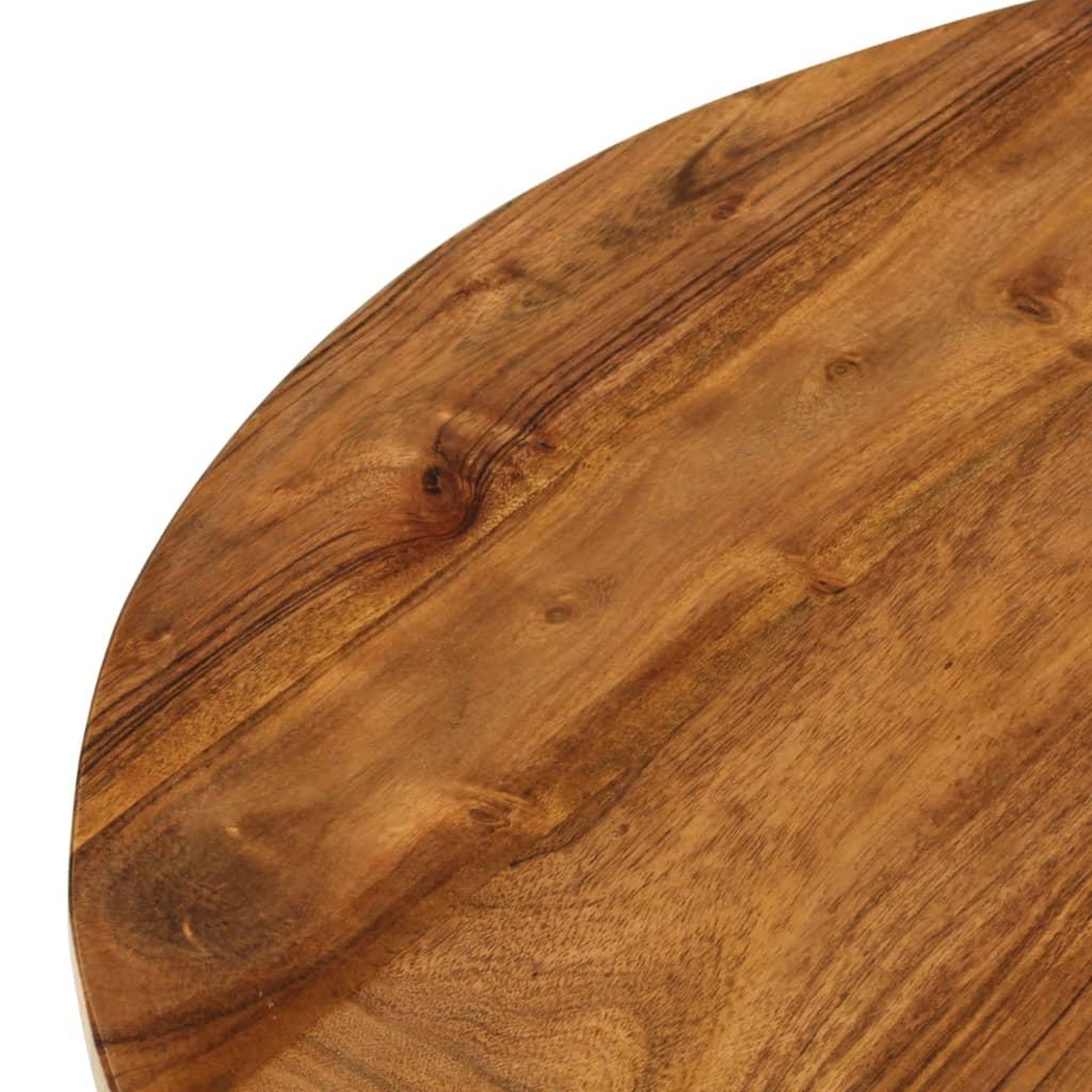 Voir la diapositive 5 : VIDAXL Table basse 65x65x32 cm Bois d'acacia solide