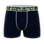 Voir la diapositive 5 : SERGE BLANCO Lot de 2 boxers coton homme Flower