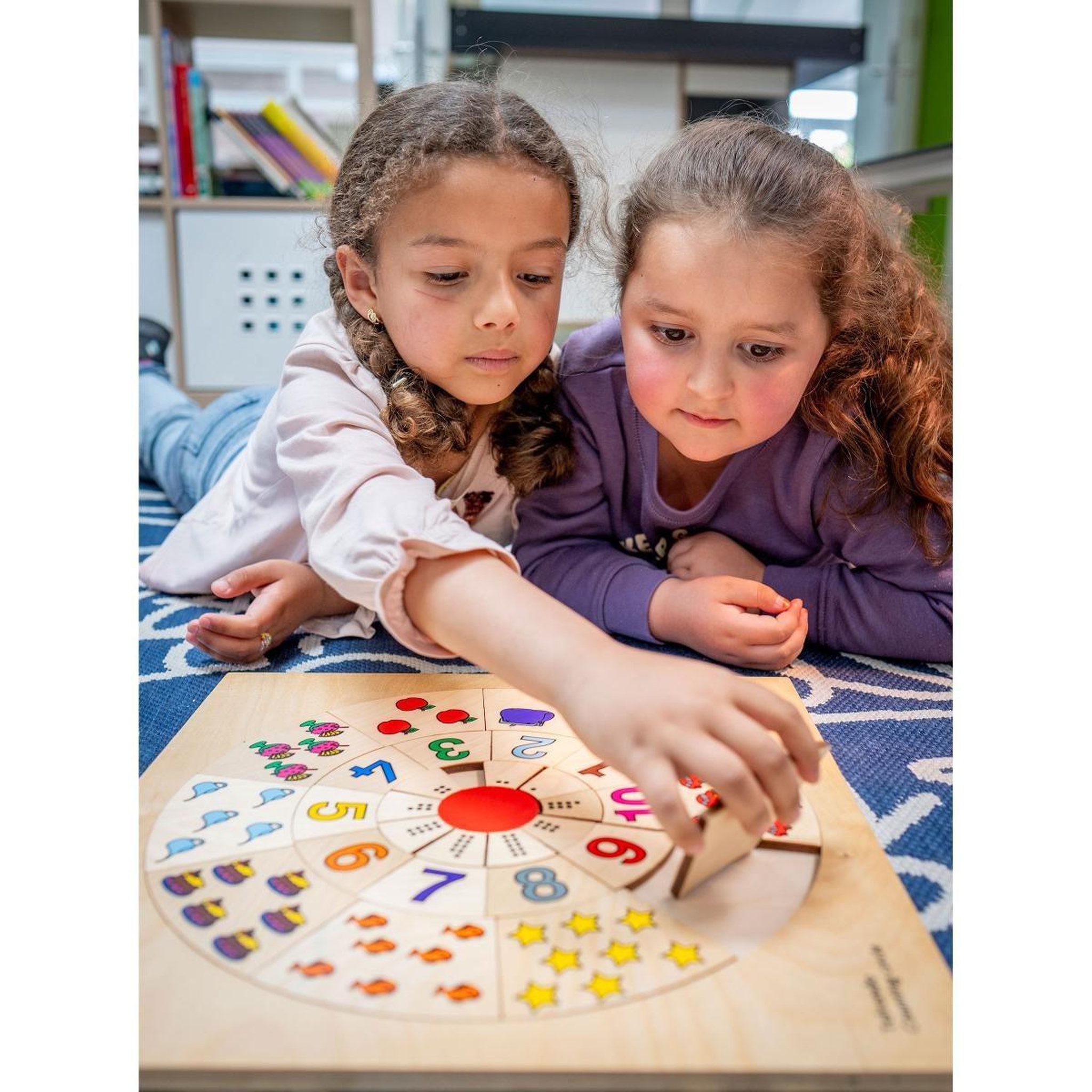 Voir la diapositive 2 : EDUCO Cercle à compter — jeu éducatif pour la classe