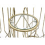 Voir la diapositive 6 : Paris Prix Lot de 3 Tables d'Appoint  Tunis  71cm Or