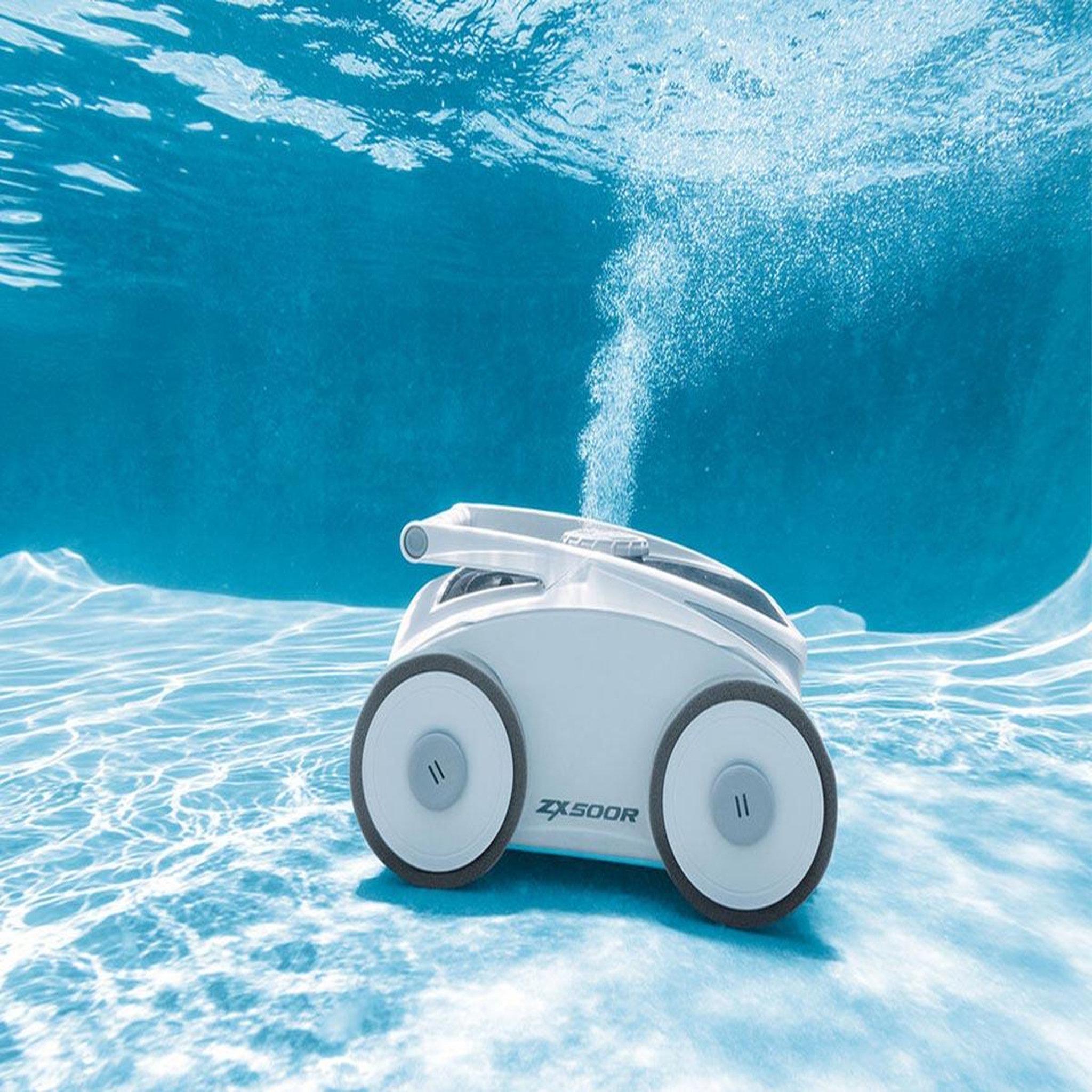 Voir la diapositive 6 : INTEX Robot de piscine sans fil zx500r - intex