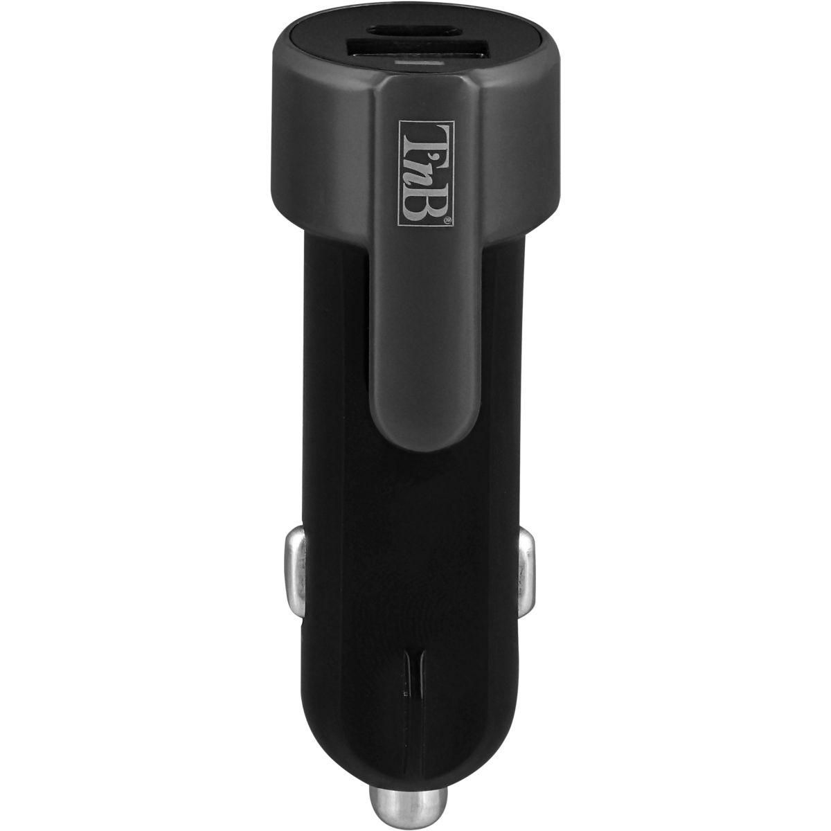 TNB Chargeur allume cigare d'urgence noir