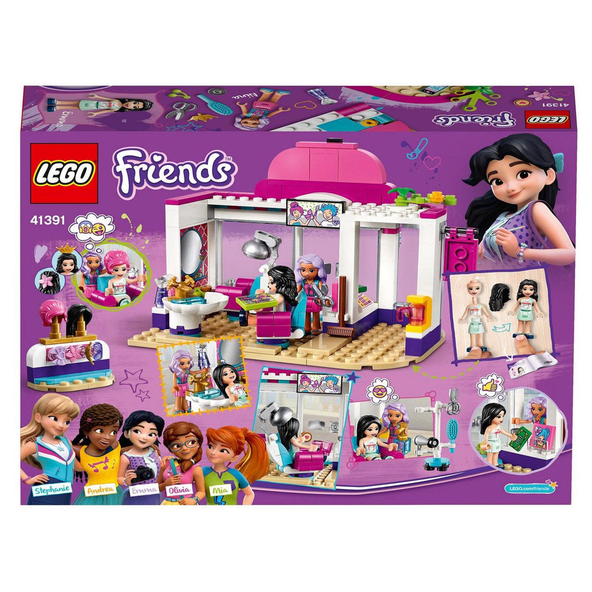 LEGO Friends 41391 Le salon de coiffure de Heartlake City
