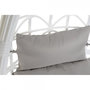Voir la diapositive 3 : MARKET24 Fauteuil de jardin suspendu DKD Home Decor 90 x 70 x 110 cm Gris Métal rotin synthétique Blanc