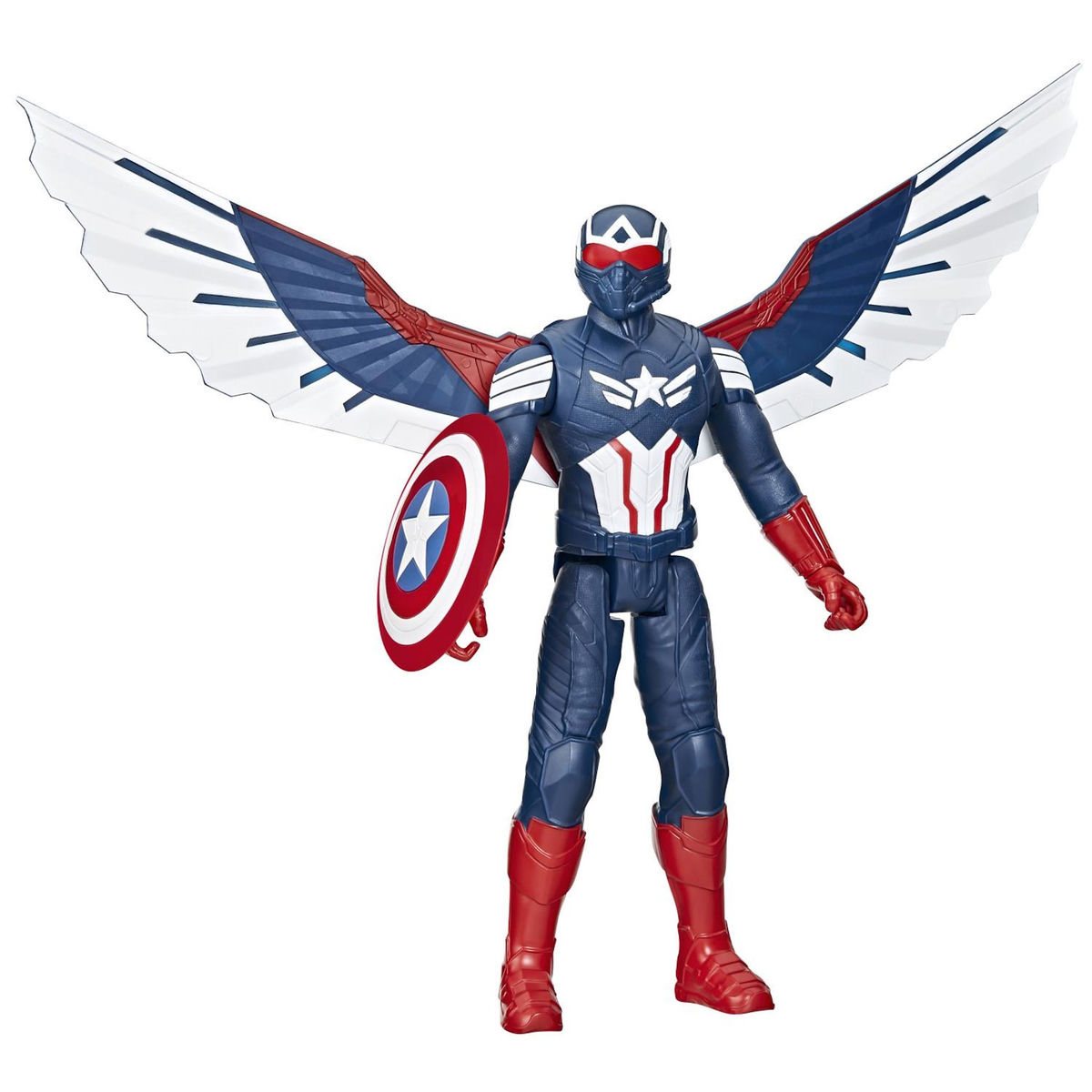 HASBRO Marvel Studios Captain America Brave New World, figurine Captain America Deluxe de 30 cm