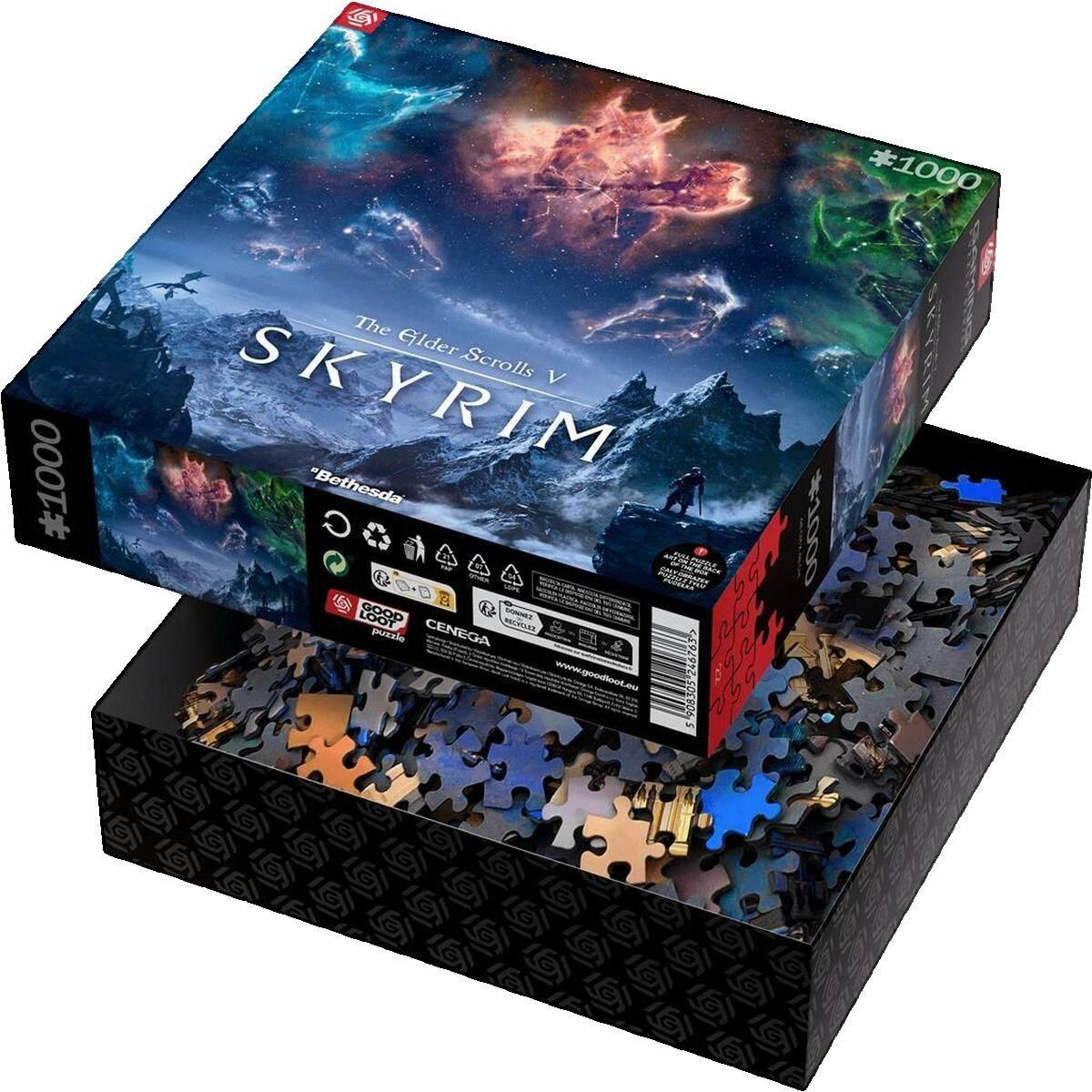 Just for games Puzzle Just For Games - The Elder Scrolls V : Skyrim - 1000 pièces