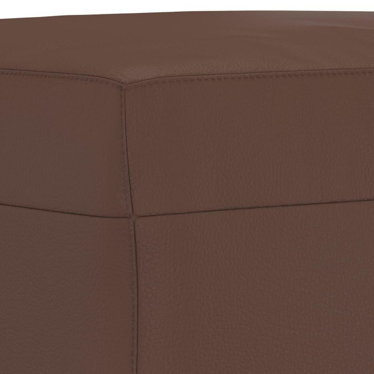 VIDAXL Banc Marron 70x35x41 cm Similicuir