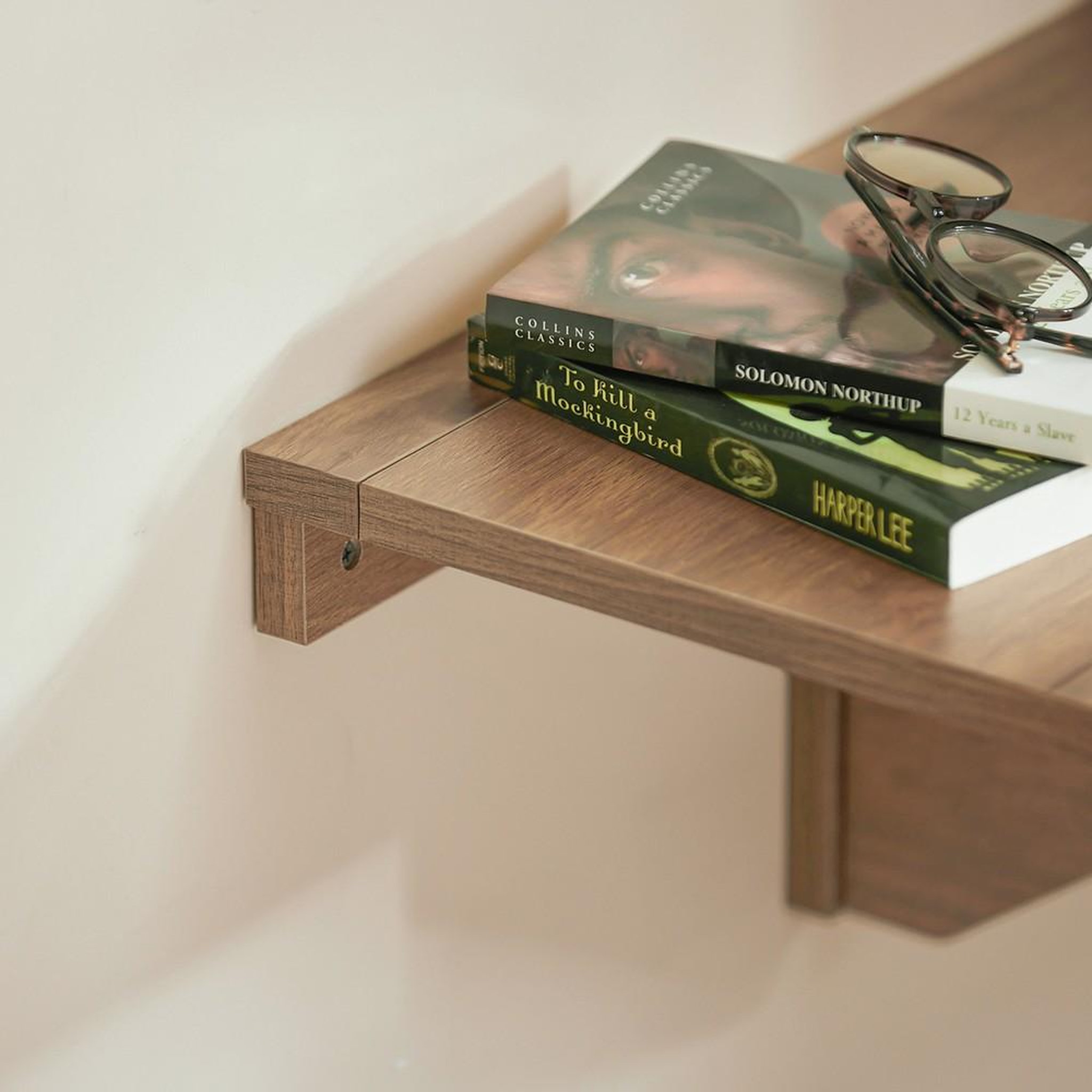 Voir la diapositive 6 : SOBUY SoBuy - Table murale extensible pliante - Minimaliste - FWT03