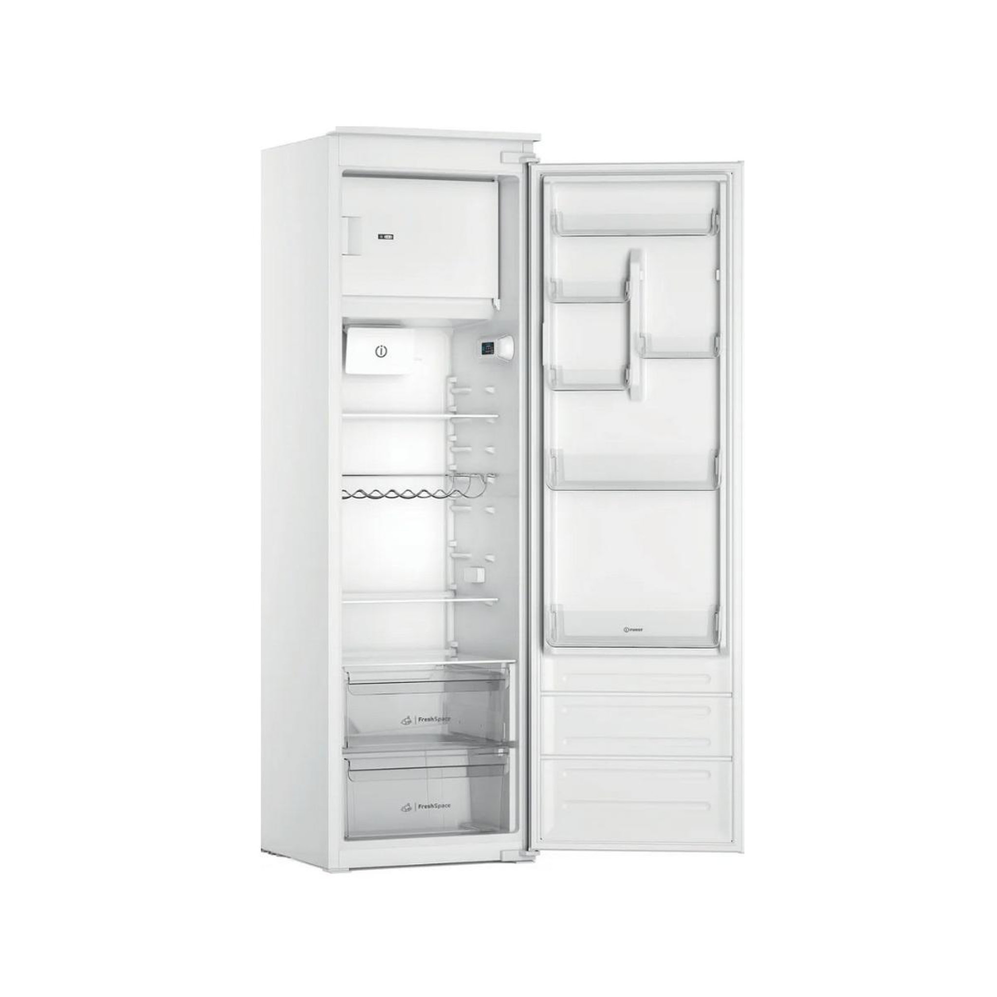 Voir la diapositive 4 : Indesit Réfrigérateur 1 porte intégrable à glissières 285l - INSD184011B1FR