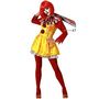 Voir la diapositive 2 : ATOSA Déguisement clown tueuse -femme - XL