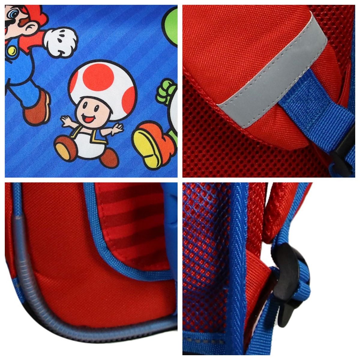 Bagtrotter Cartable 38 cm Super Mario Multicolore