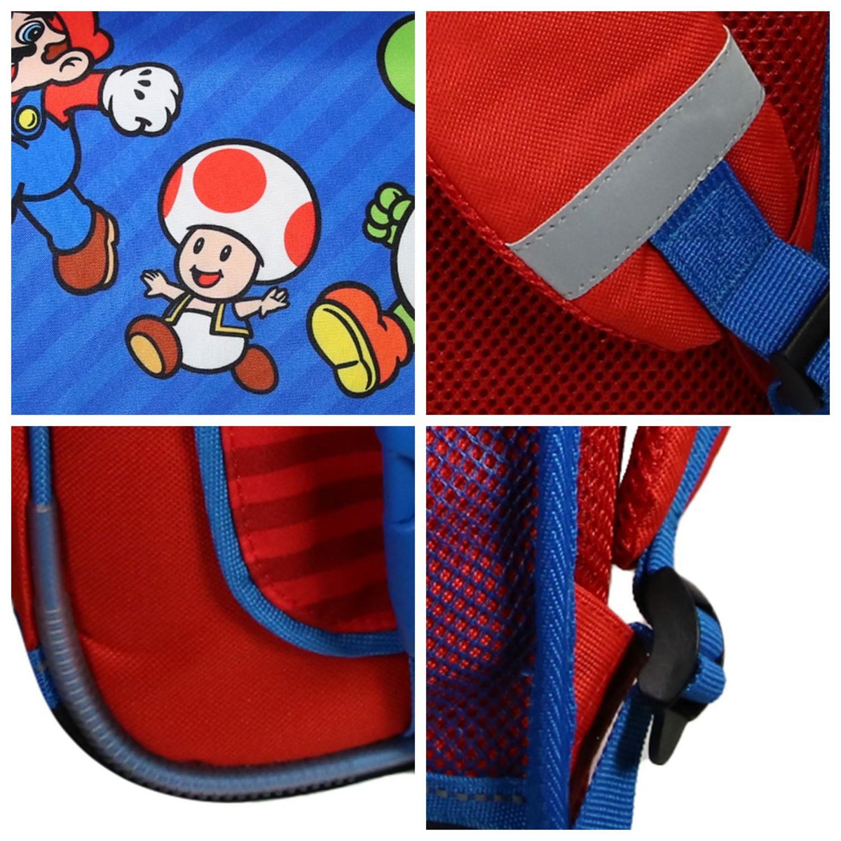 Bagtrotter Cartable 38 cm Super Mario Multicolore
