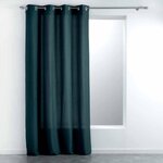 Paris Prix Rideau à Œillets  Meliane  140x280cm Pétrole