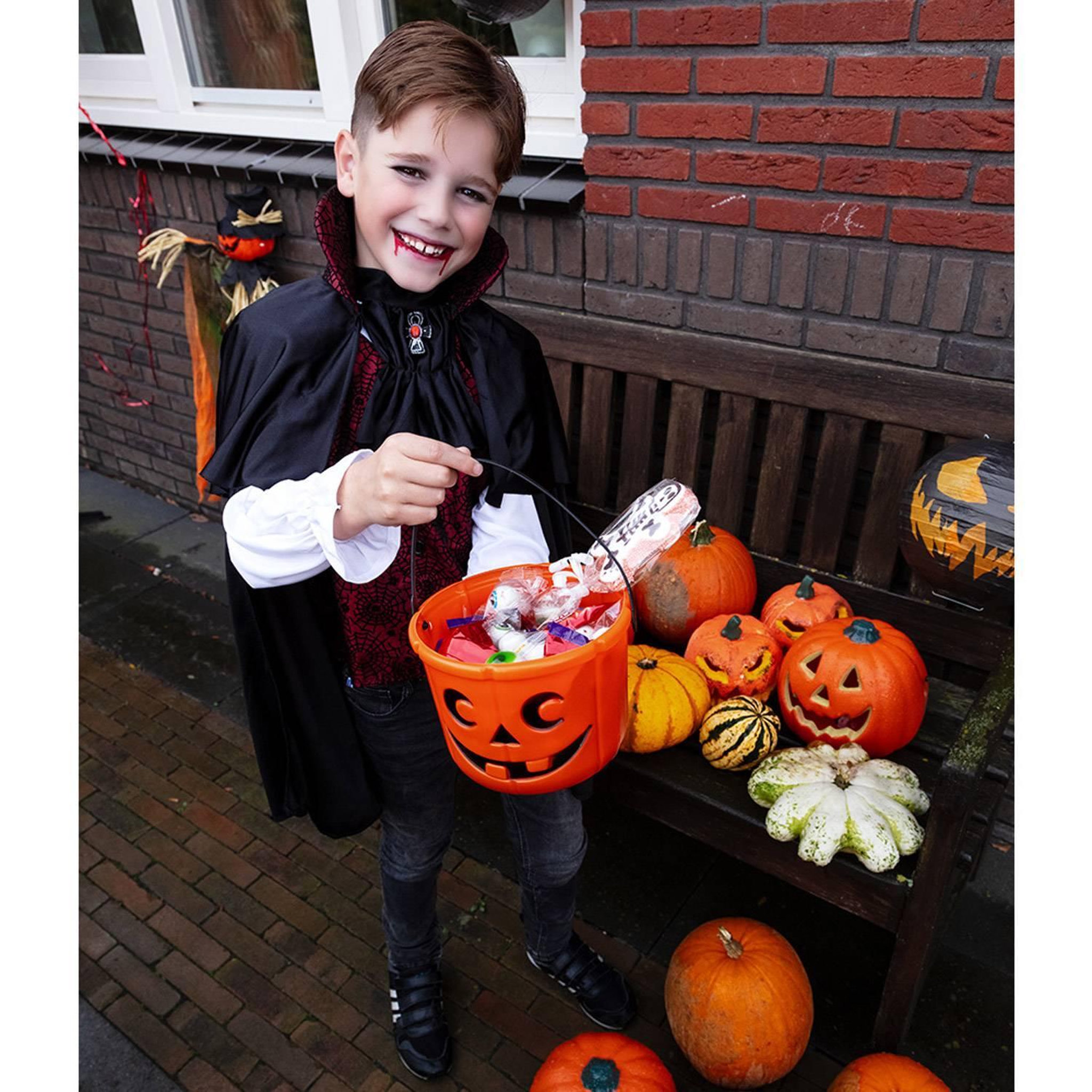 Voir la diapositive 3 : Boland Déguisement Vampire King - Enfant - 10/12 ans (140 à 152 cm)