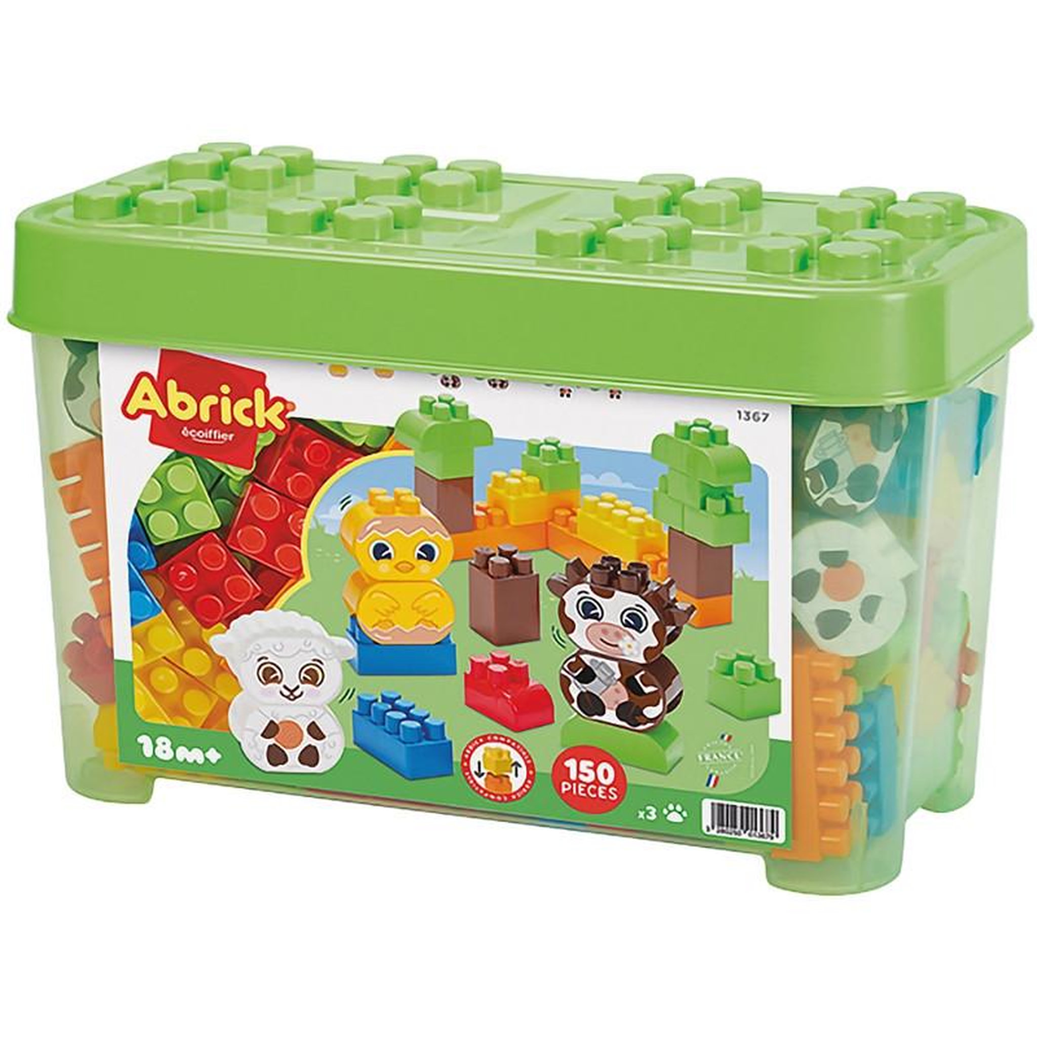 Ecoiffier Coffret La Ferme 150 pièces Abrick ECOIFFIER ECO1367