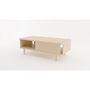 Voir la diapositive 2 : Paris Prix Table Basse Design  Hillen  125cm Naturel