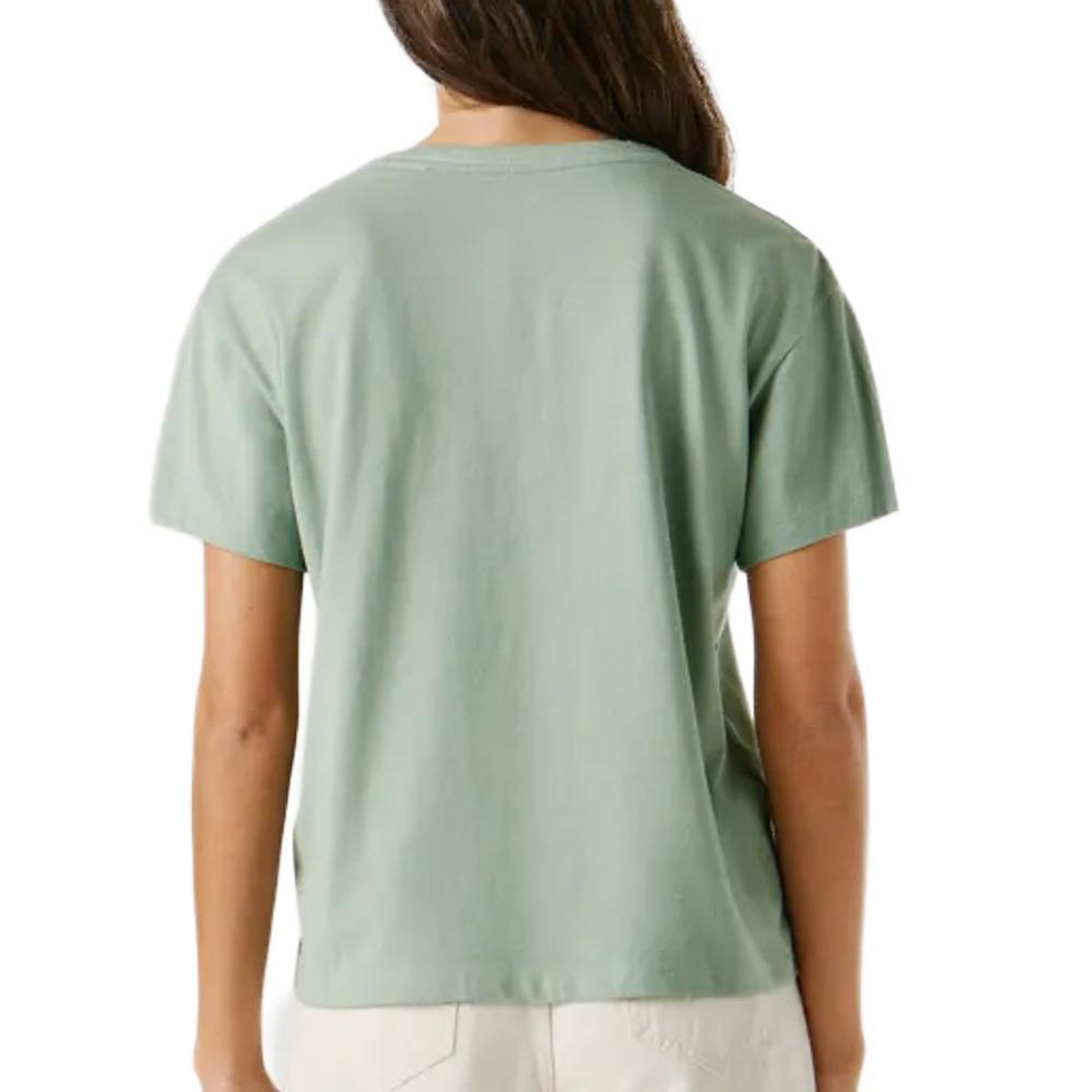 Voir la diapositive 2 : Pepe Jeans T-Shirt Vert Femme Pepe jeans Pjl L Nd