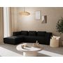Voir la diapositive 1 : LISA DESIGN Stella - canapé d'angle gauche 4 places en simili