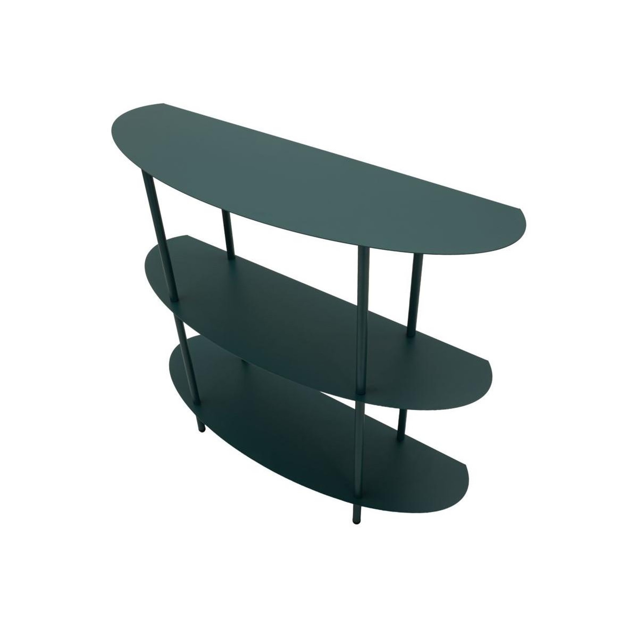 Voir la diapositive 4 : Paris Prix Console design 3 niveaux  saturn  90cm bleu