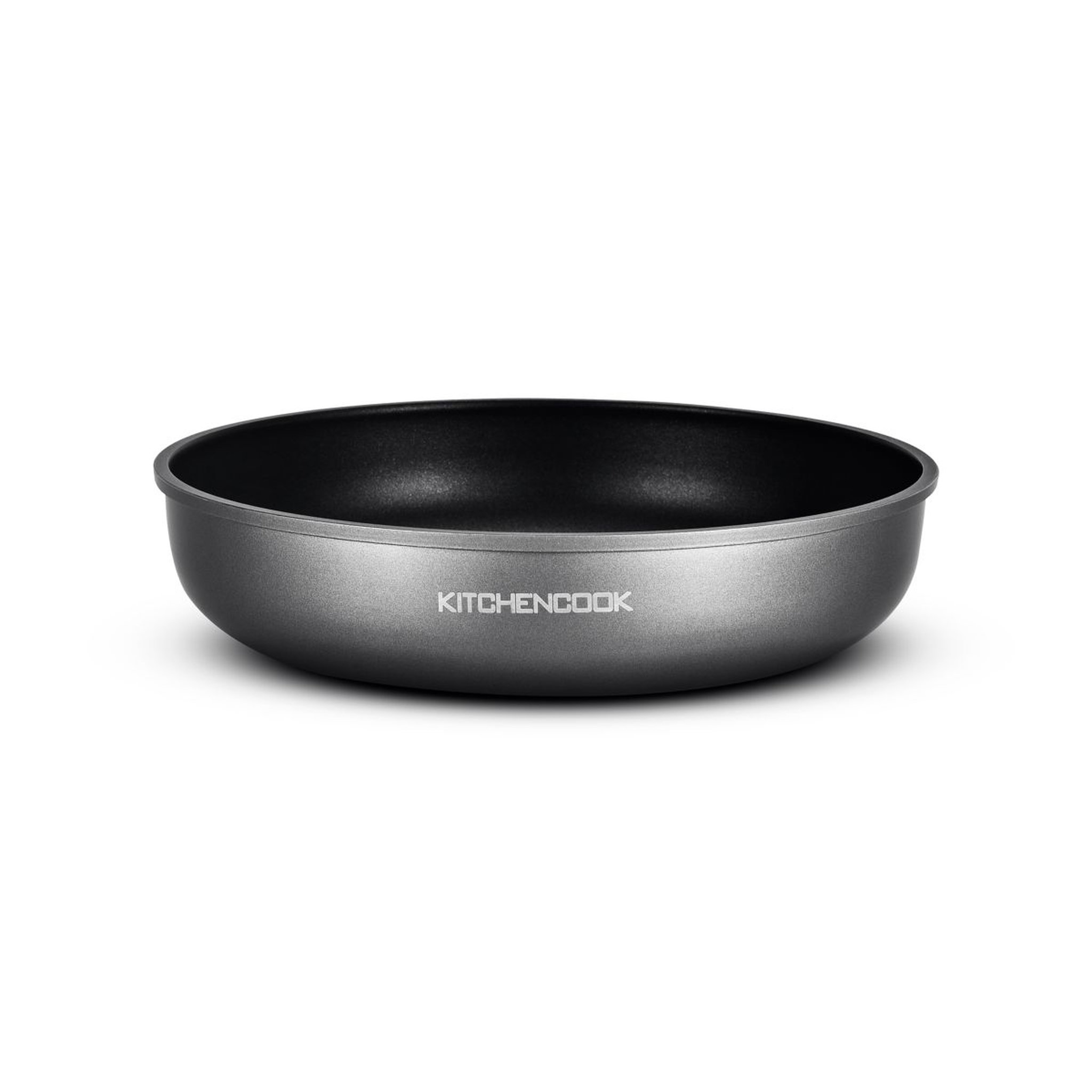 Voir la diapositive 6 : KITCHEN COOK Batterie de cuisine 10 pièces en aluminium silver