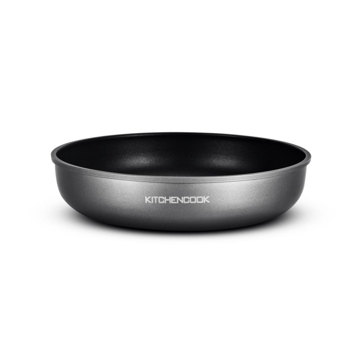 KITCHEN COOK Batterie de cuisine 10 pièces en aluminium silver