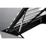 Voir la diapositive 5 : Lit coffre 160x200 cm sommier inclus avec tete de lit WILLOW