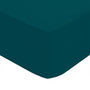 Voir la diapositive 2 : ATMOSPHERA Drap Housse 2 Personnes  Percale  140x190cm Bleu Egéen