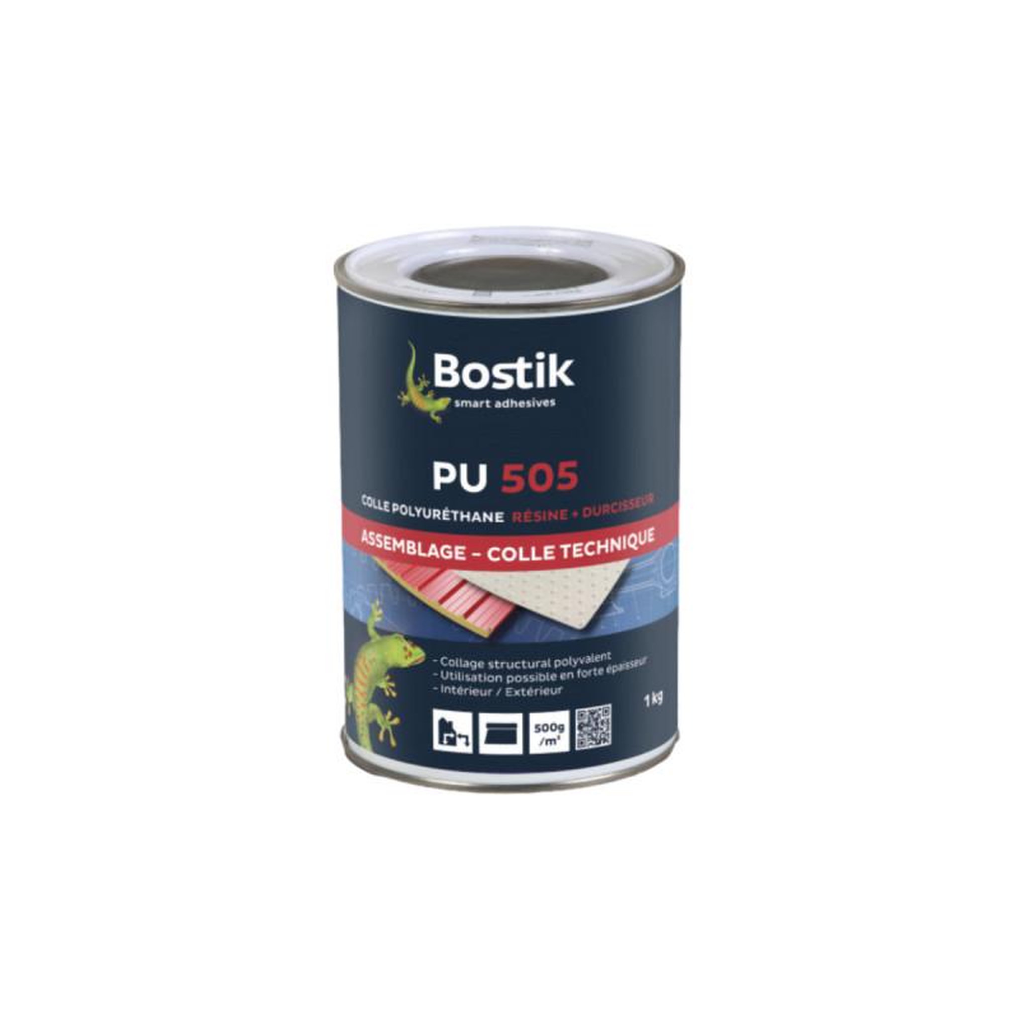 Bostik Colle polyuréthane pu 505 bostik 1kg