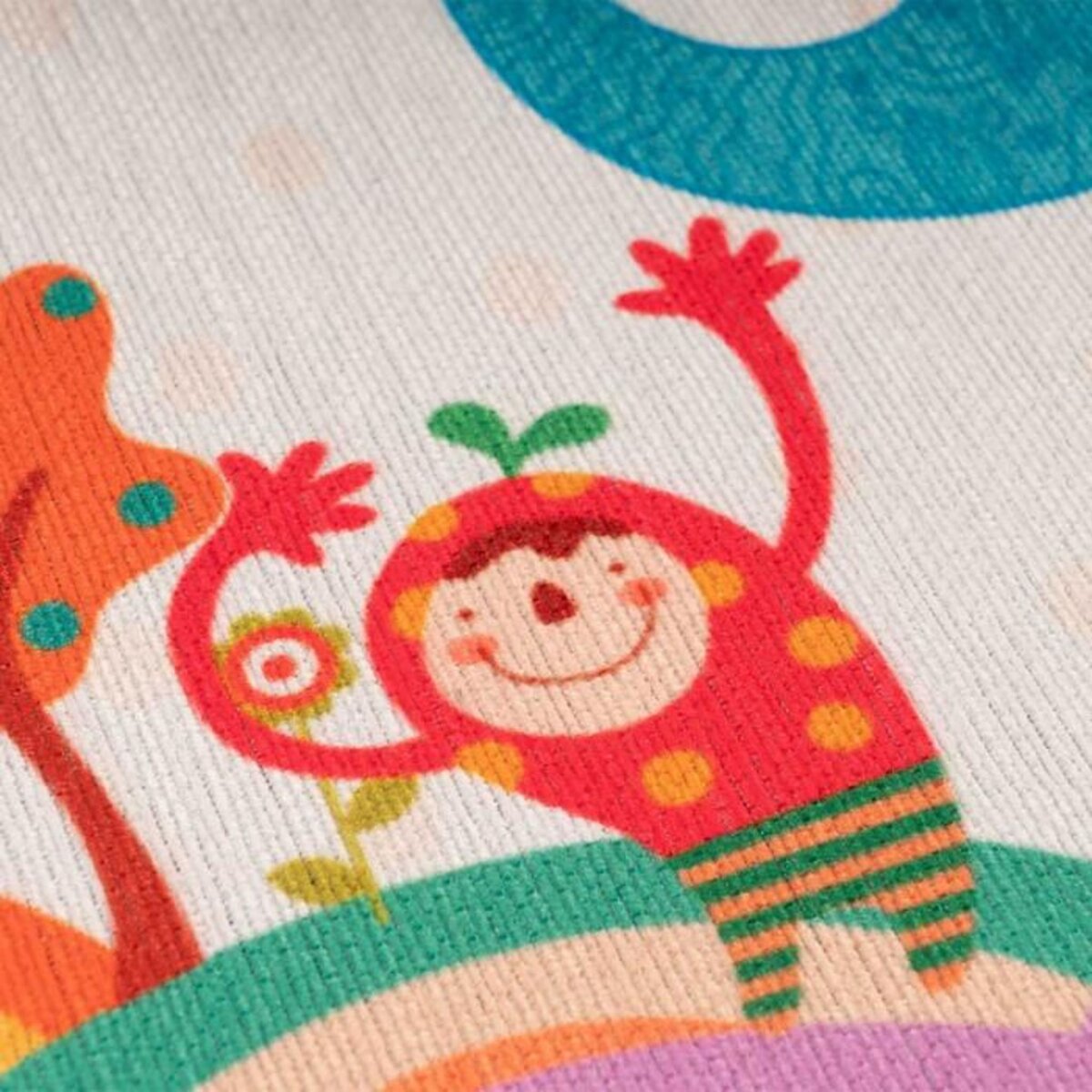 Paris Prix Tapis Enfant Imprimé  Coco  Multicolore