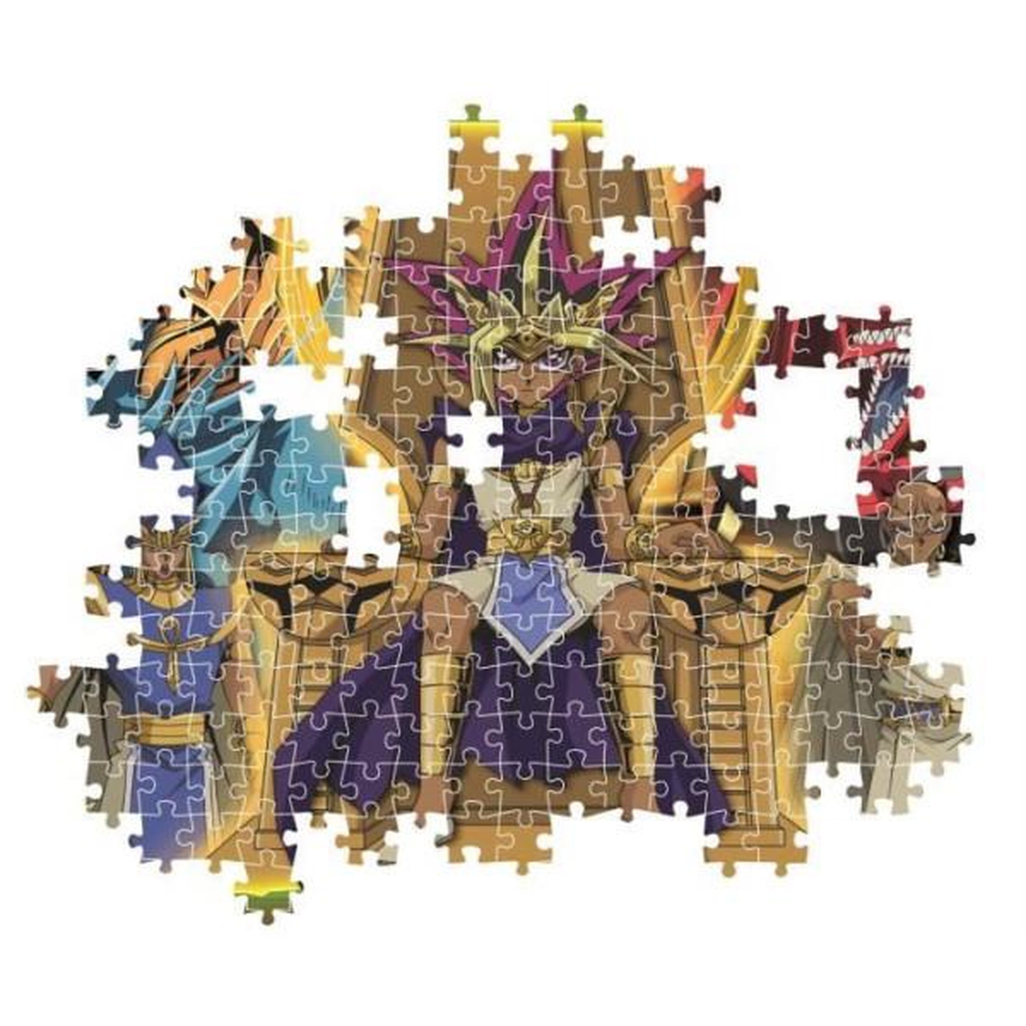 Voir la diapositive 4 : CLEMENTONI Clementoni - cube 500 pieces - yu-gi-oh!