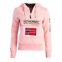 GEOGRAPHICAL NORWAY Sweat à capuche Rose Femme Geographical Norway Gymclass