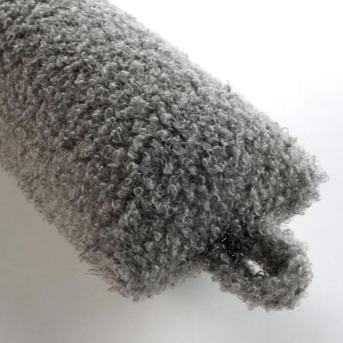 Paris Prix Boudin Bas de Porte Bouclette  Wooly  80cm Gris
