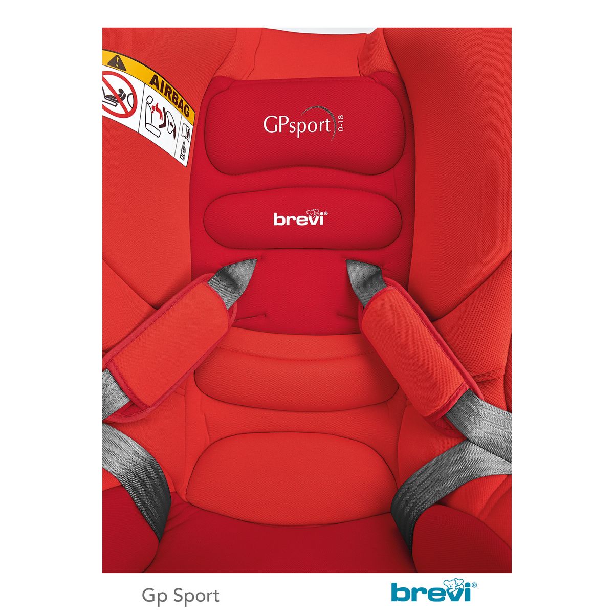 BREVI Siège auto GP Sport Groupe 0+/1 Rouge